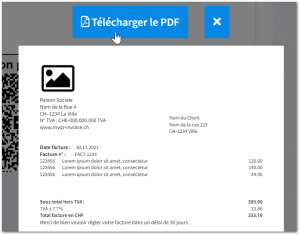 Télécharger votre facture